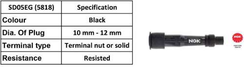 NGK Spark Plug Cap SD05EG (5818)