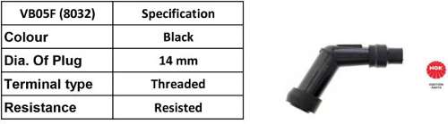 NGK Spark Plug Cap VB05F (8032)