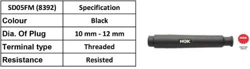 NGK Spark Plug Cap SD05FM (8392)