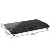 Baridi Portable Induction Hob: Two Zone Cooktop with 13A Plug, 2800W, 10 Power Settings, Touch Controls, 3-Hour Timer Function, Child Safety Lock, Black